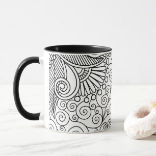 Schöne Linie Kunst-Tasse Tasse
