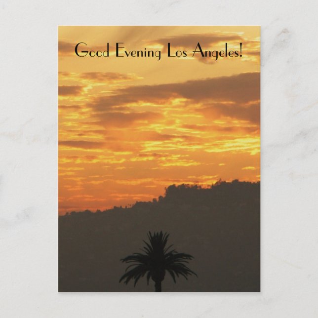 Schöne Los Angeles Postcard! Postkarte (Vorderseite)