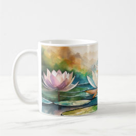 Schöne Lotus Blume Tasse