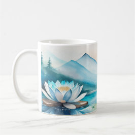 Schöne Lotus Blume Tasse
