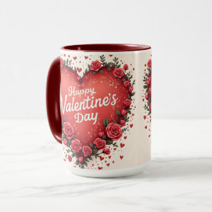 Schöne Luxus-Blumenliebe-Trend-Kollektion Tasse
