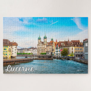 Schöne Luzern, Schweiz Puzzle