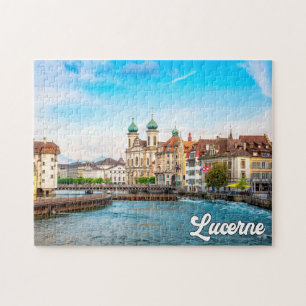 Schöne Luzern, Schweiz Puzzle