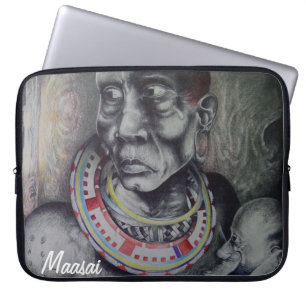 Schöne Maasai15 Zoll Neopren Laptop-Sieb Laptopschutzhülle