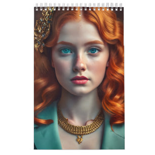 Schöne Mädchen aller Ethnien Kalender