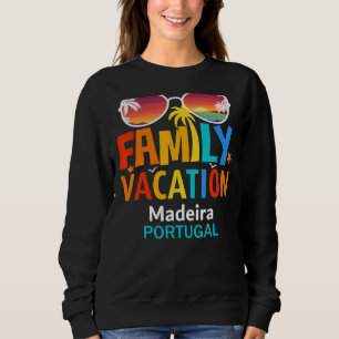 Schöne Madeira Island Matching Outfits Familie V Sweatshirt