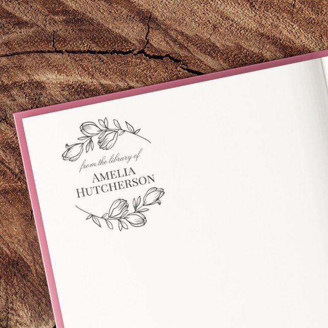 Schöne Magnolia-Zweige aus der Bibliothek Permastempel (Von Creator hochgeladen)