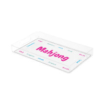 Schöne Mahjong-Ablage 