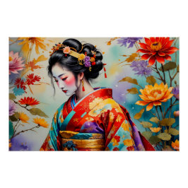 SCHÖNE MAIDEN POSTER