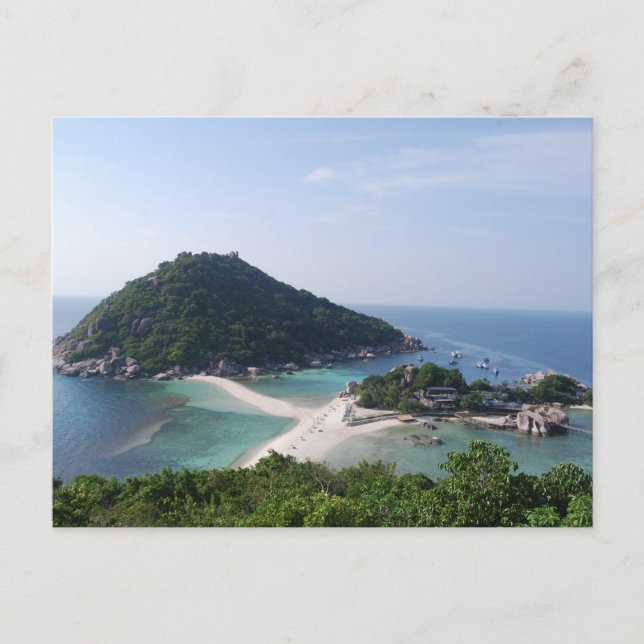 Schöne Malediven-Inseln Postkarte (Vorderseite)