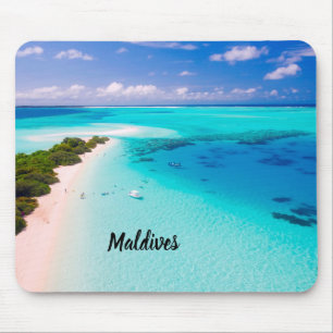 Schöne Malediven Mousepad