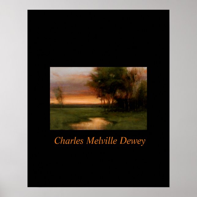 Schöne Malerei des amerikanischen Tonalisten Artis Poster (Vorne)