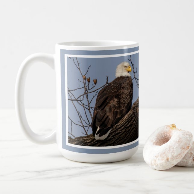 Schöne Mama (Adler) Kaffeetasse (Mit Donut)