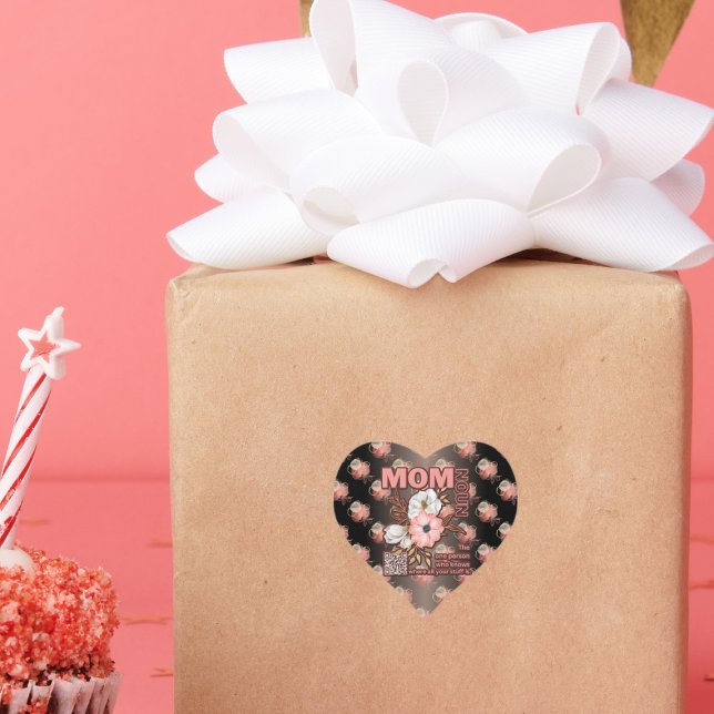 Schöne Mama-Auswahl überall Herz-Aufkleber (Von Creator hochgeladen)