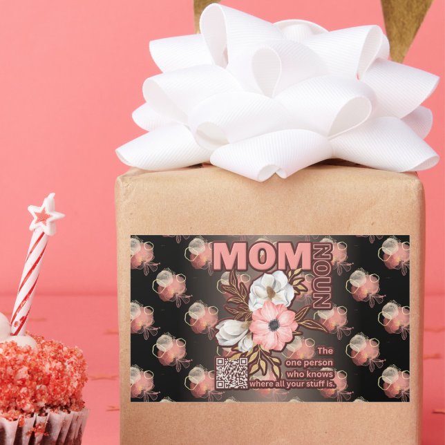 Schöne Mama-Auswahl überall Rechteckiger Aufkleber (Von Creator hochgeladen)