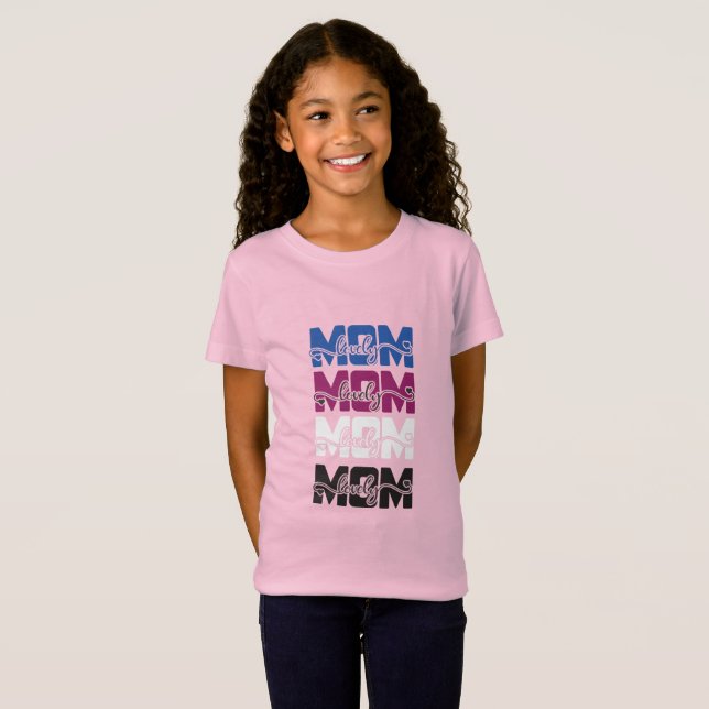 Schöne Mama T-Shirt (Vorne ganz)