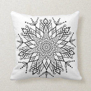 Schöne Mandala Pillow Yoga Tätowierung Meditation Kissen