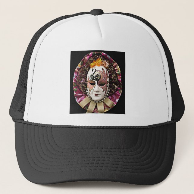 Schöne Maske Truckerkappe (Vorderseite)