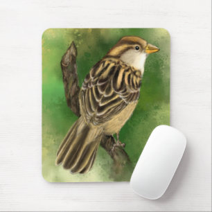 Schöne Maus Pad Little Sparrow Mousepad