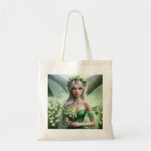 Schöne May Fairy in Lilies of the Valley Tragetasche