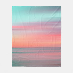 Schöne Meereslandschaft Fleecedecke