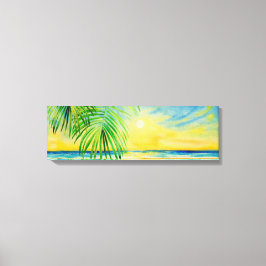 Schöne Meereslandschaft Kunst Leinwanddruck