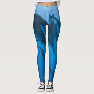 Schöne Meereslebewesen Leggings