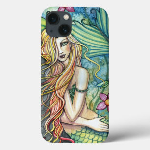 Schöne Meerjungfrau Fantasy Kunst Case-Mate iPhone Hülle