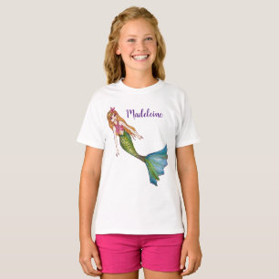 Schöne Meerjungfrau mit Blonde Hair T - Shirt