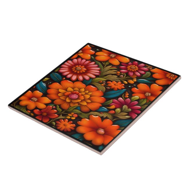 Schöne mexikanische Kunst Fliese (Seite)