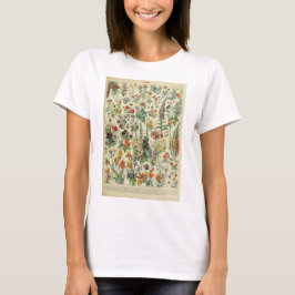 Schöne Millot Fleur Illistration Print T-Shirt