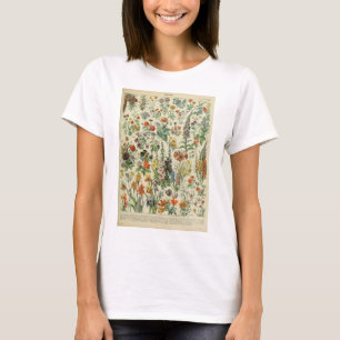 Schöne Millot Fleur Illistration Print T-Shirt
