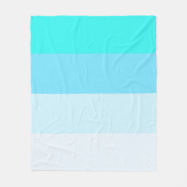 Schöne Mischstreifen-Fleece - 3 Größen verfügbar Fleecedecke