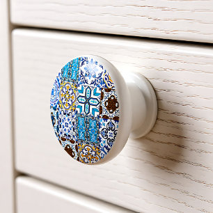 🤩 Schöne Mischung aus Azulejos Keramikknauf