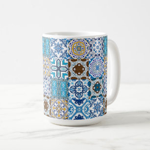 🤩 Schöne Mischung von Azulejos Kaffeetasse