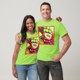 Schöne Mischung von Traubenfruchtgemälden. Jetzt k T-Shirt