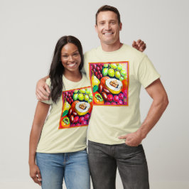 Schöne Mischung von Traubenfruchtgemälden. Jetzt k T-Shirt