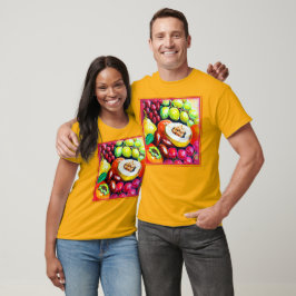 Schöne Mischung von Traubenfruchtgemälden. Jetzt k T-Shirt