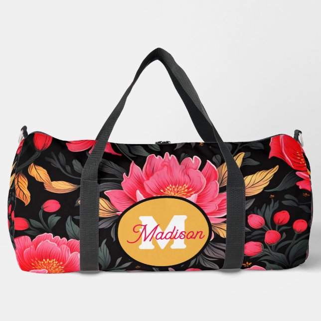 Schöne mit Monogramm Tasche (Vorderseite)
