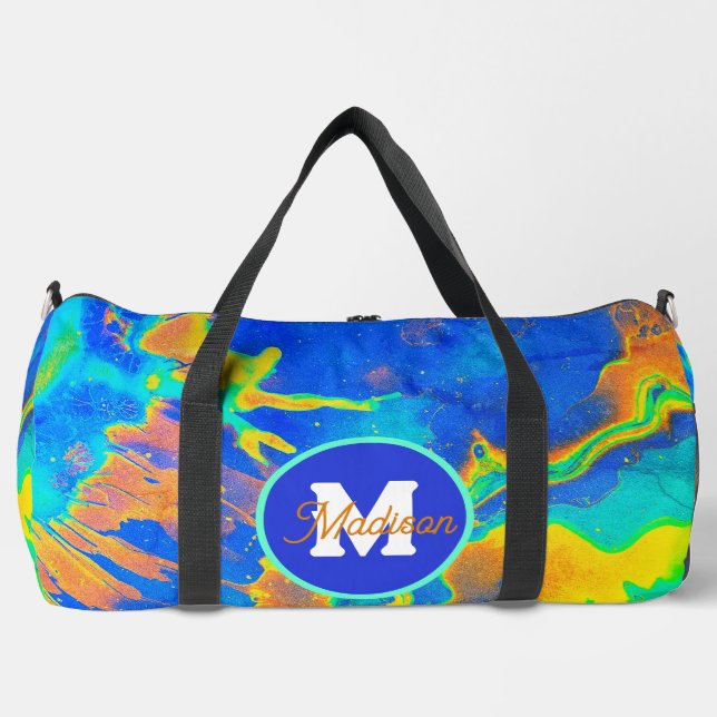 Schöne mit Monogramm Tasche (Vorderseite)