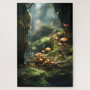 Schöne mittelalterliche Fantasy Landschaft 1014pcs Puzzle