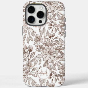 Schöne Mocha Mousse Vintag iPhone 16 Pro Max Hülle