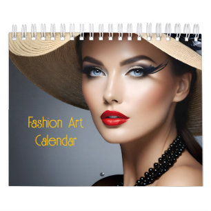 Schöne Modefrau ArtCalendar Kalender