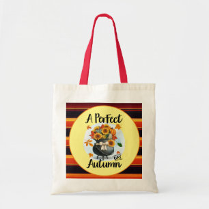 Schöne, moderne Erntedank Herbstkollektion Tragetasche