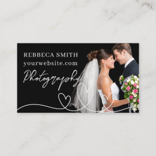 Schöne moderne Fotografin Business Card Visitenkarte