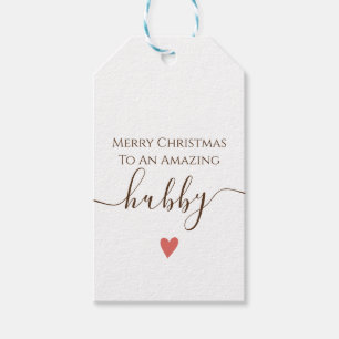 schöne Momente Hubby Merry Chirstmas Geschenkanhänger