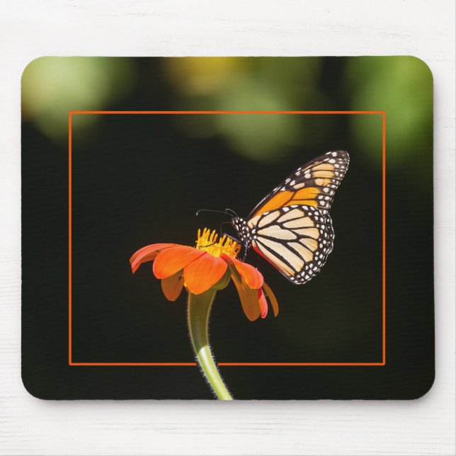 Schöne Monarch Butterfly Mousepad (Vorne)