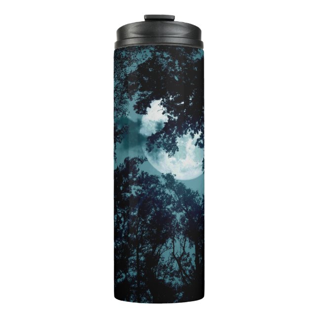 Schöne Mondglühen Thermosbecher (Vorderseite)