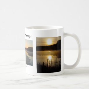 Schöne Morgenstunden Tasse der versauten Seen