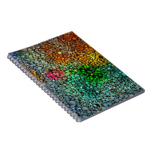 Schöne Mosaik Notizblock